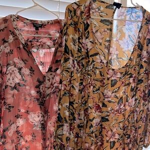 TORRID FLORAL BLOUSE BUNDLE